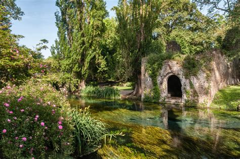 the Ninfa Garden 